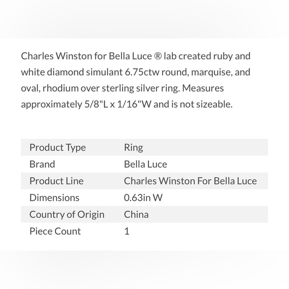 Lab Created Ruby And White Cubic Zirconia Rhodium Over Sterling Ring 6.75ctw - Picture 13 of 14